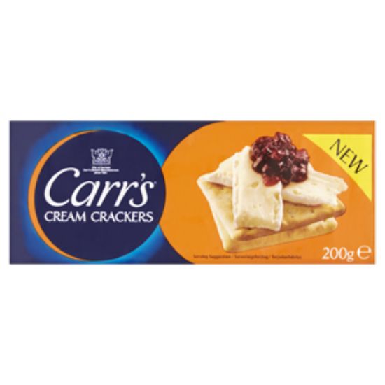 Picture of Carrs Cream Crackers 200g x24